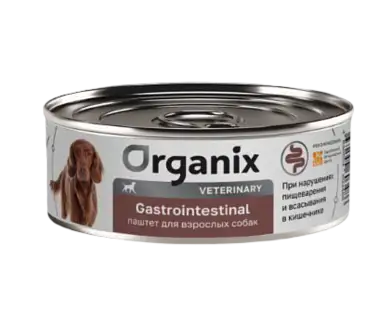 Organix vet  GASTROINTESTINAL консервы для взрослых собак при нарушениях пищеварения